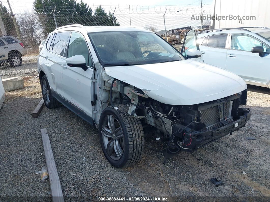 2018 Volkswagen Tiguan 2.0t Sel Premium White vin: 3VV4B7AX9JM084531