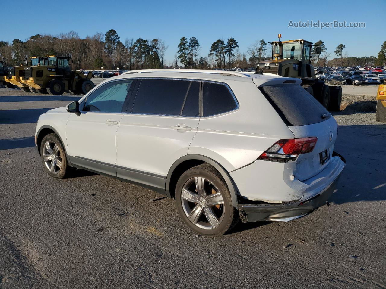 2018 Volkswagen Tiguan Sel Premium Серый vin: 3VV4B7AXXJM168180