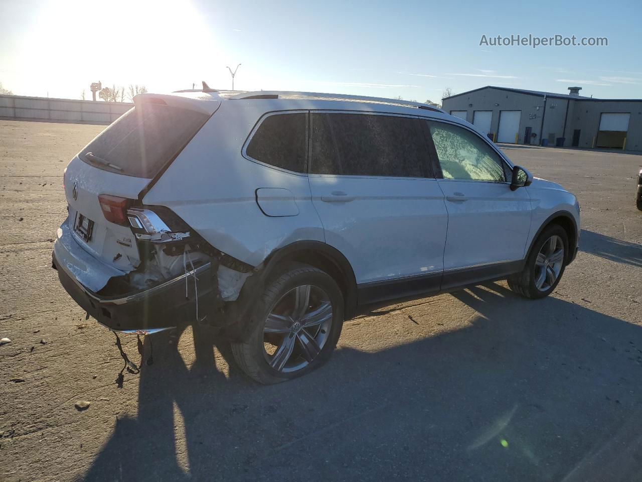 2018 Volkswagen Tiguan Sel Premium Серый vin: 3VV4B7AXXJM168180