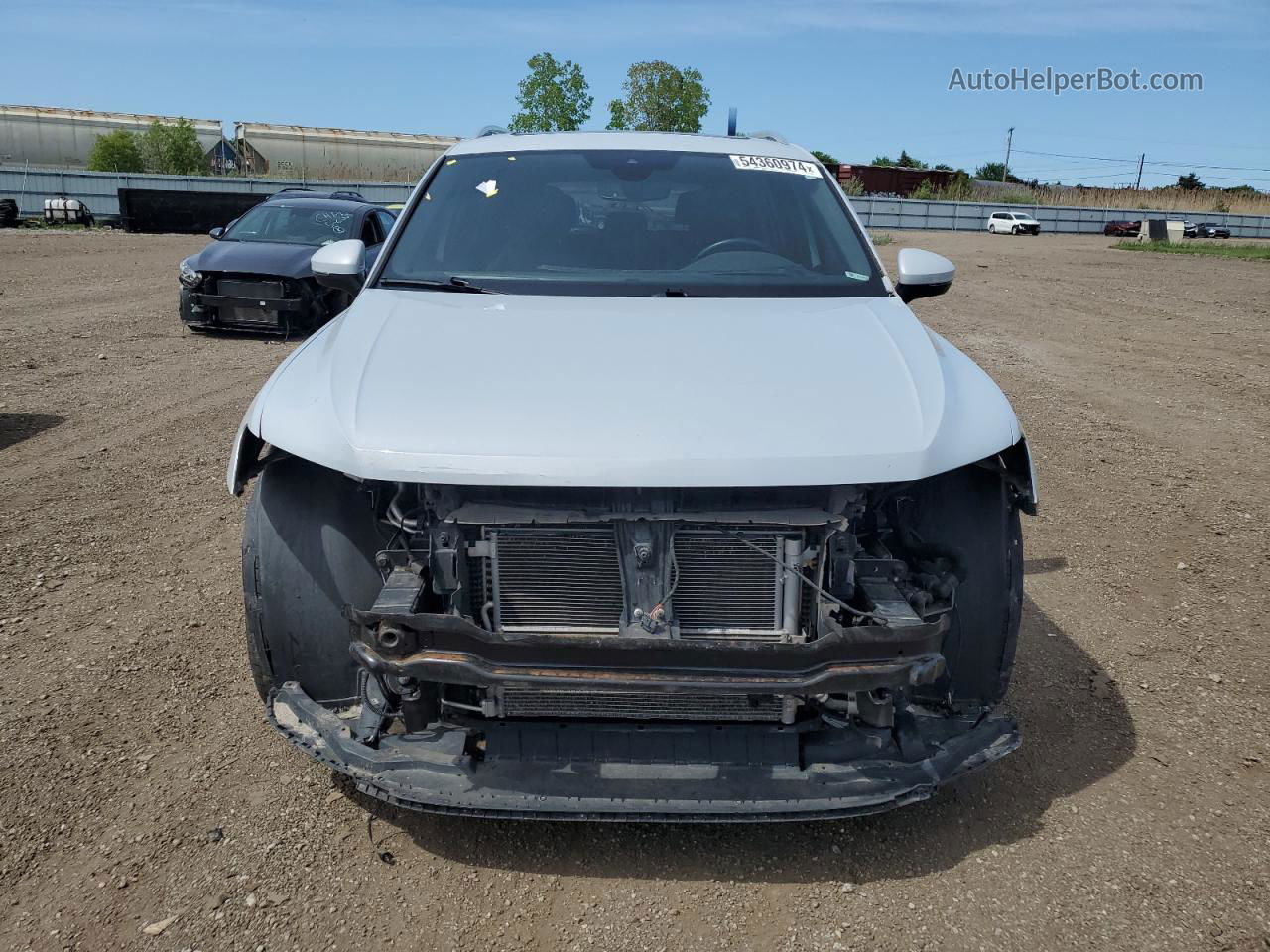 2018 Volkswagen Tiguan Sel Premium White vin: 3VV4B7AXXJM197002