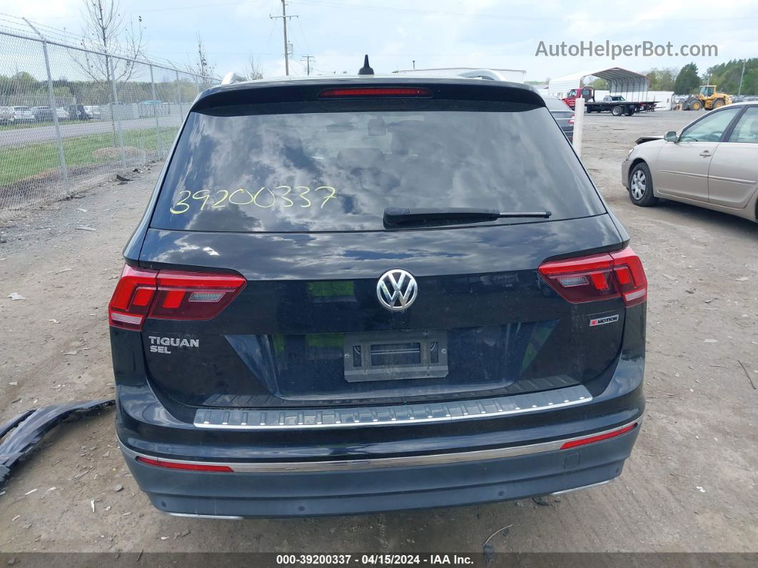 2019 Volkswagen Tiguan 2.0t Sel Premium/2.0t Sel Premium R-line Black vin: 3VV4B7AXXKM118624