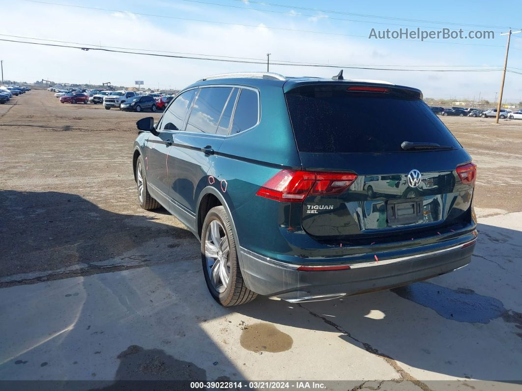 2018 Volkswagen Tiguan 2.0t Sel Premium Green vin: 3VV5B7AX3JM163245