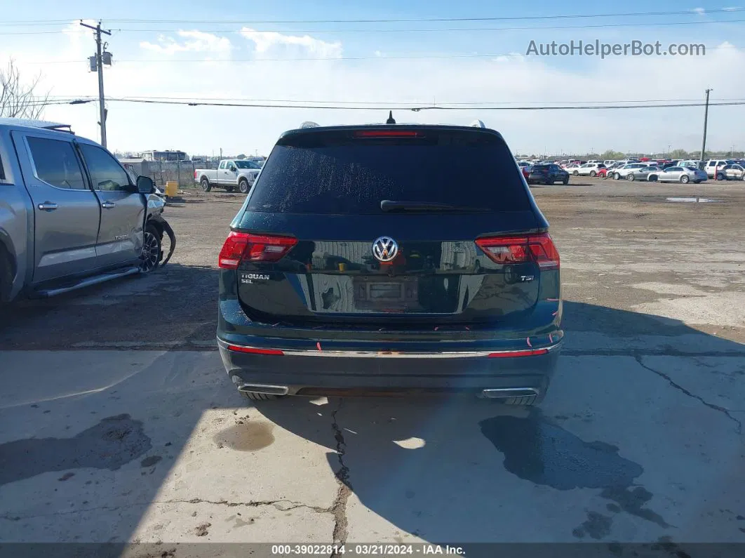 2018 Volkswagen Tiguan 2.0t Sel Premium Зеленый vin: 3VV5B7AX3JM163245