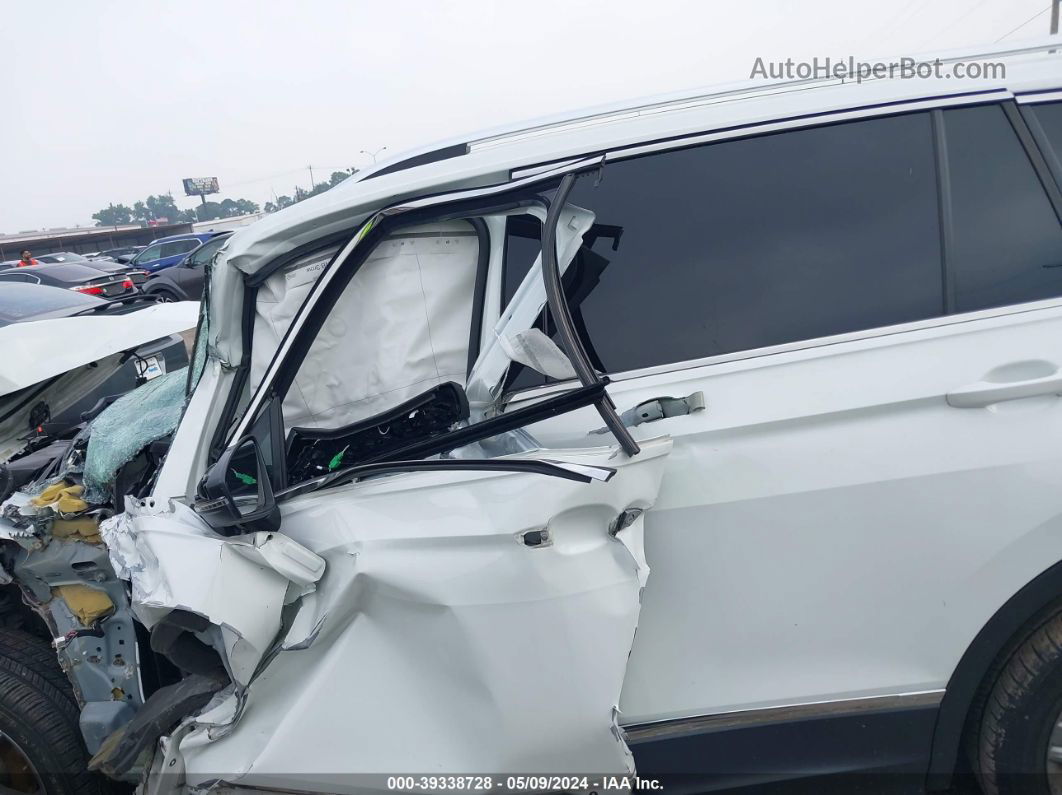 2018 Volkswagen Tiguan 2.0t Sel Premium White vin: 3VV5B7AX9JM174251