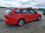 2017 Volkswagen Golf Sportwagen S Red vin: 3VW017AU4HM537953