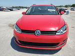 2017 Volkswagen Golf Sportwagen S Red vin: 3VW017AU5HM541140