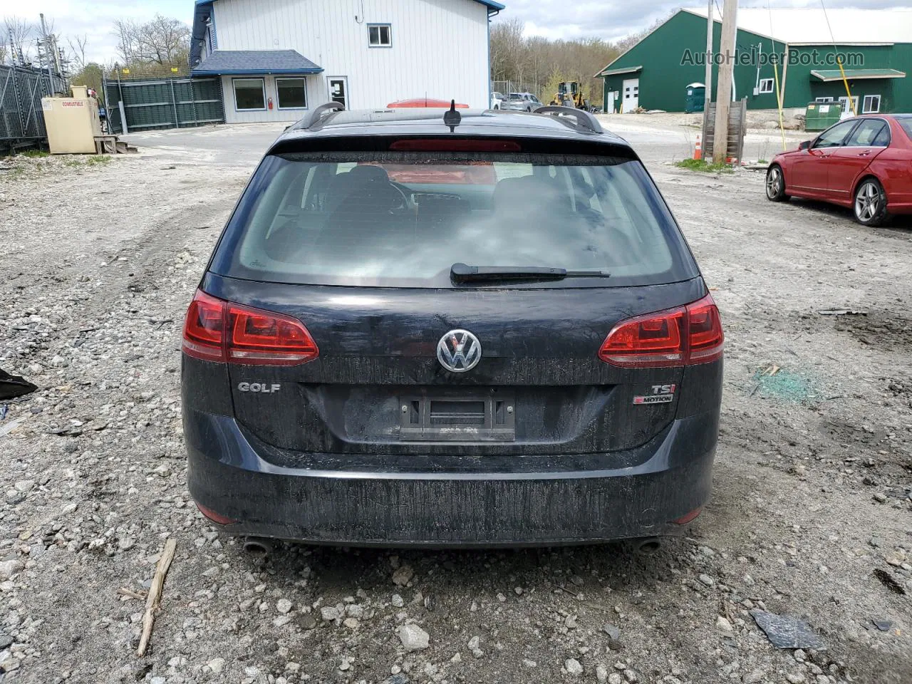 2017 Volkswagen Golf Sportwagen S Black vin: 3VW017AU9HM524731