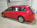 2017 Volkswagen Golf Sportwagen S Red vin: 3VW017AUXHM532742