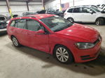 2017 Volkswagen Golf Sportwagen S Red vin: 3VW017AUXHM532742