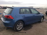 2016 Volkswagen Golf S Синий vin: 3VW117AU0GM066709