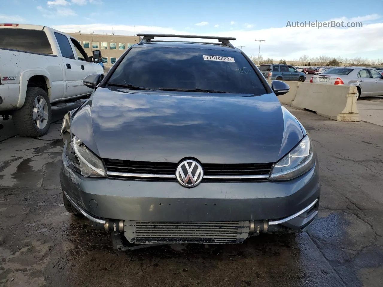 2019 Volkswagen Golf Sportwagen S Charcoal vin: 3VW117AU0KM507411