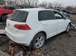 2017 Volkswagen Golf S White vin: 3VW117AU3HM006165