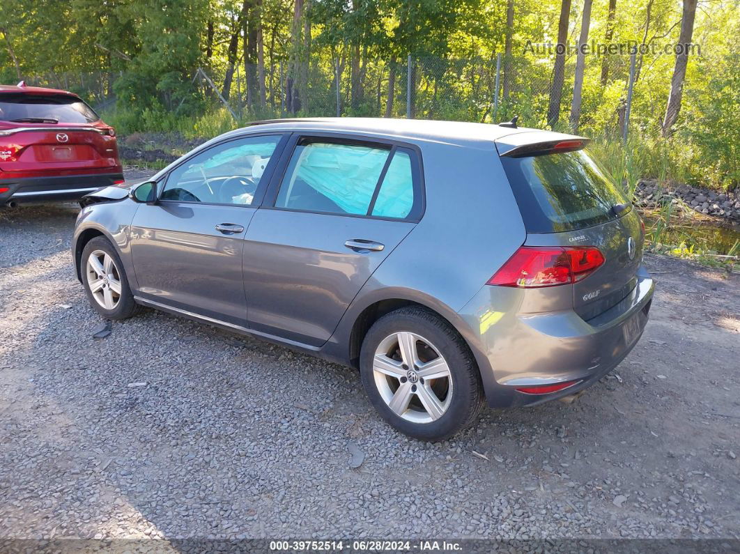 2017 Volkswagen Golf Tsi Wolfsburg Edition 4-door Gray vin: 3VW117AU5HM004126