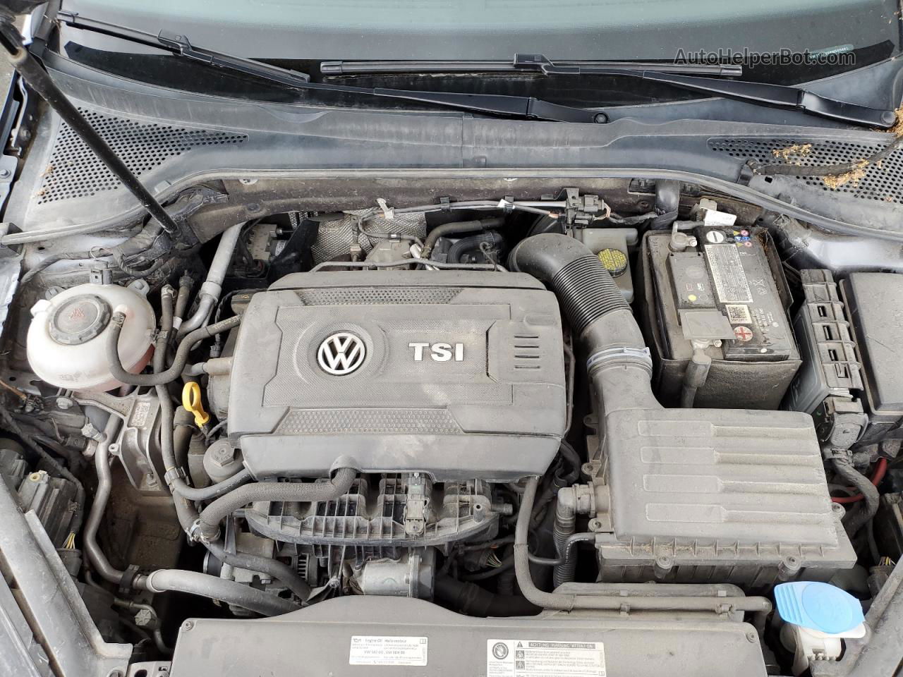 2019 Volkswagen Golf Sportwagen S Gray vin: 3VW117AU5KM509462