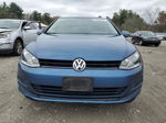 2016 Volkswagen Golf S Blue vin: 3VW117AU6GM022441