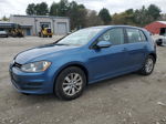 2016 Volkswagen Golf S Blue vin: 3VW117AU6GM022441