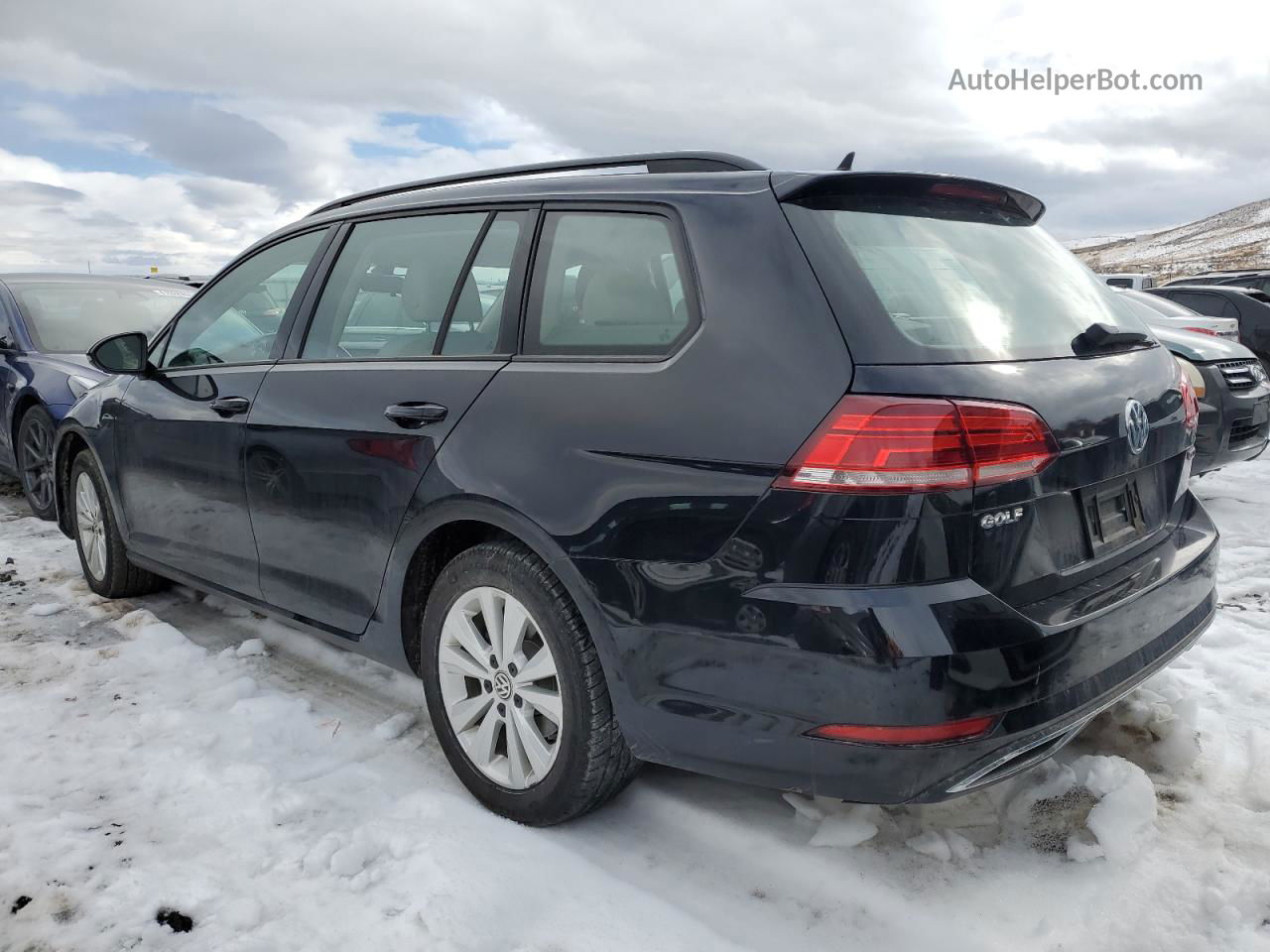 2019 Volkswagen Golf Sportwagen S Black vin: 3VW117AU6KM501399