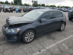 2016 Volkswagen Golf S Black vin: 3VW117AU7GM010766