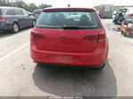 2016 Volkswagen Golf Tsi S Red vin: 3VW117AU8GM013725