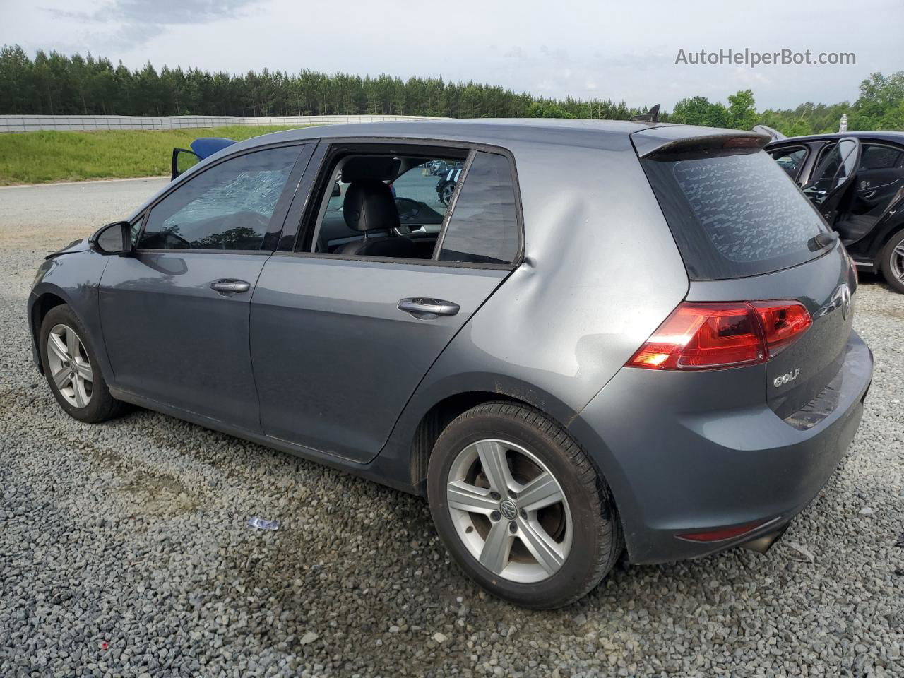 2017 Volkswagen Golf S Gray vin: 3VW117AUXHM070431