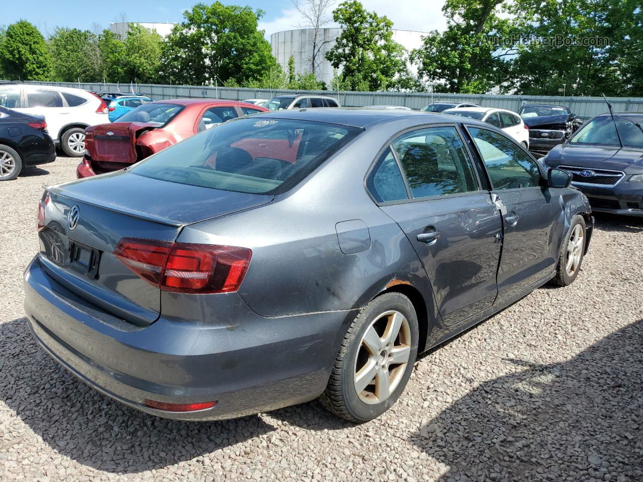 2016 Volkswagen Jetta S Silver vin: 3VW167AJ0GM399127