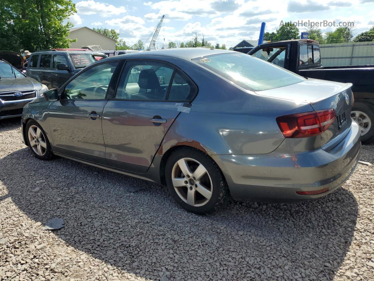 2016 Volkswagen Jetta S Silver vin: 3VW167AJ0GM399127