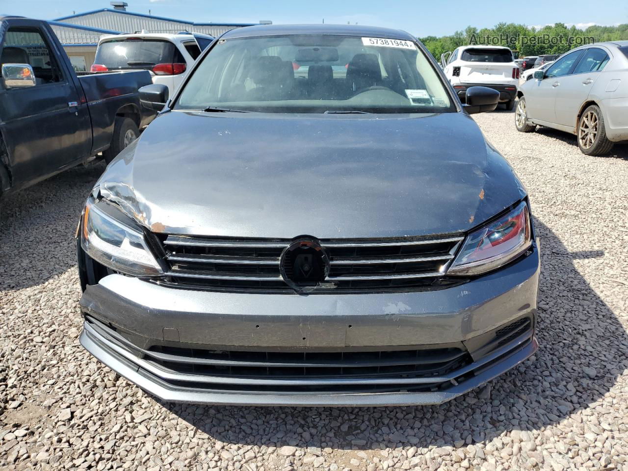 2016 Volkswagen Jetta S Silver vin: 3VW167AJ0GM399127