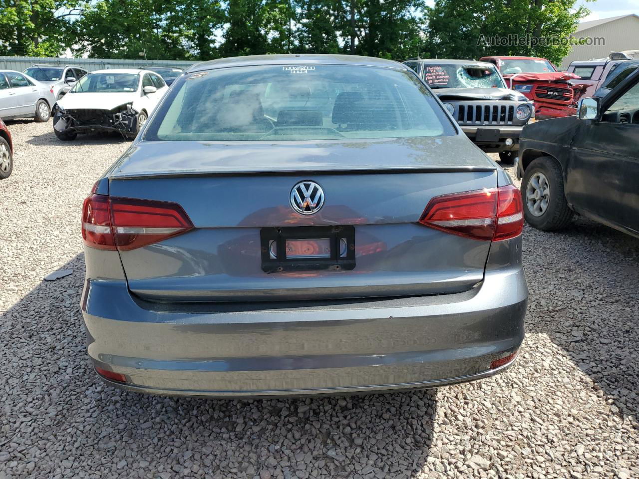 2016 Volkswagen Jetta S Silver vin: 3VW167AJ0GM399127