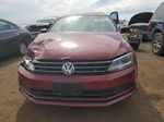 2016 Volkswagen Jetta S Red vin: 3VW167AJ1GM282799