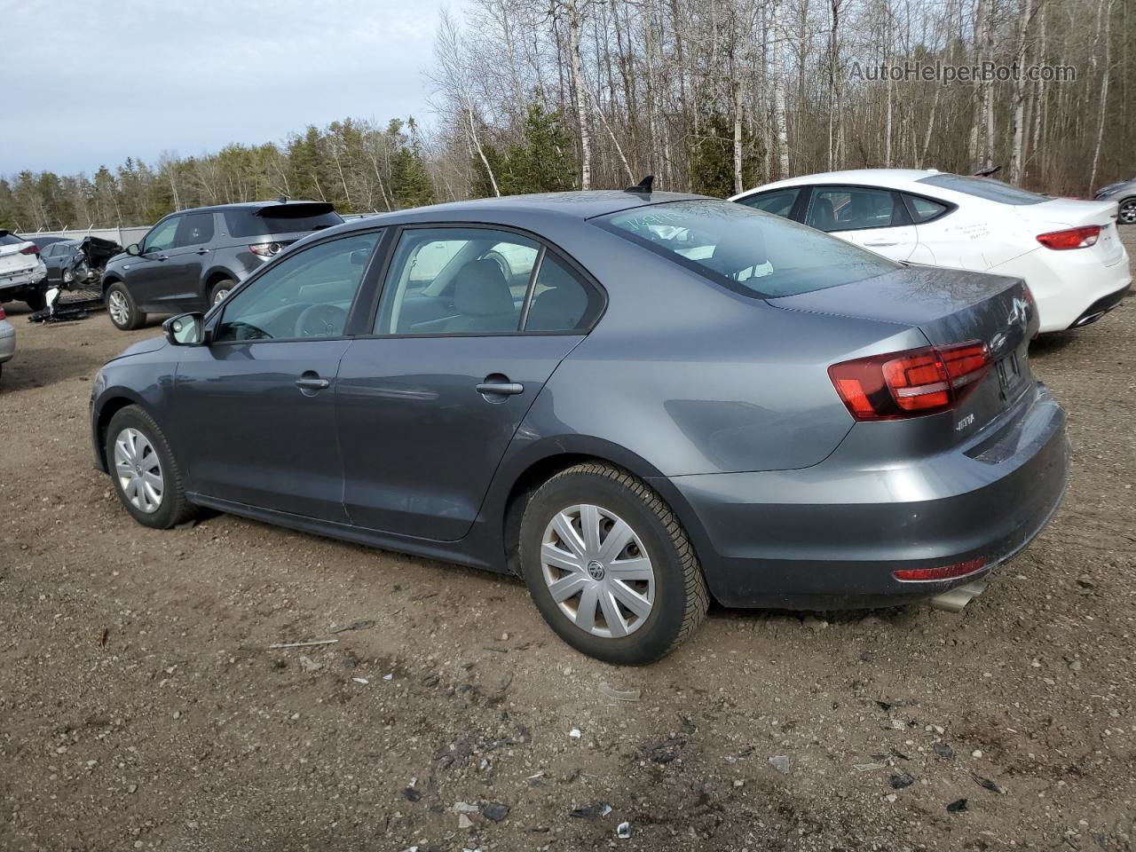 2016 Volkswagen Jetta S Gray vin: 3VW167AJ1GM286691