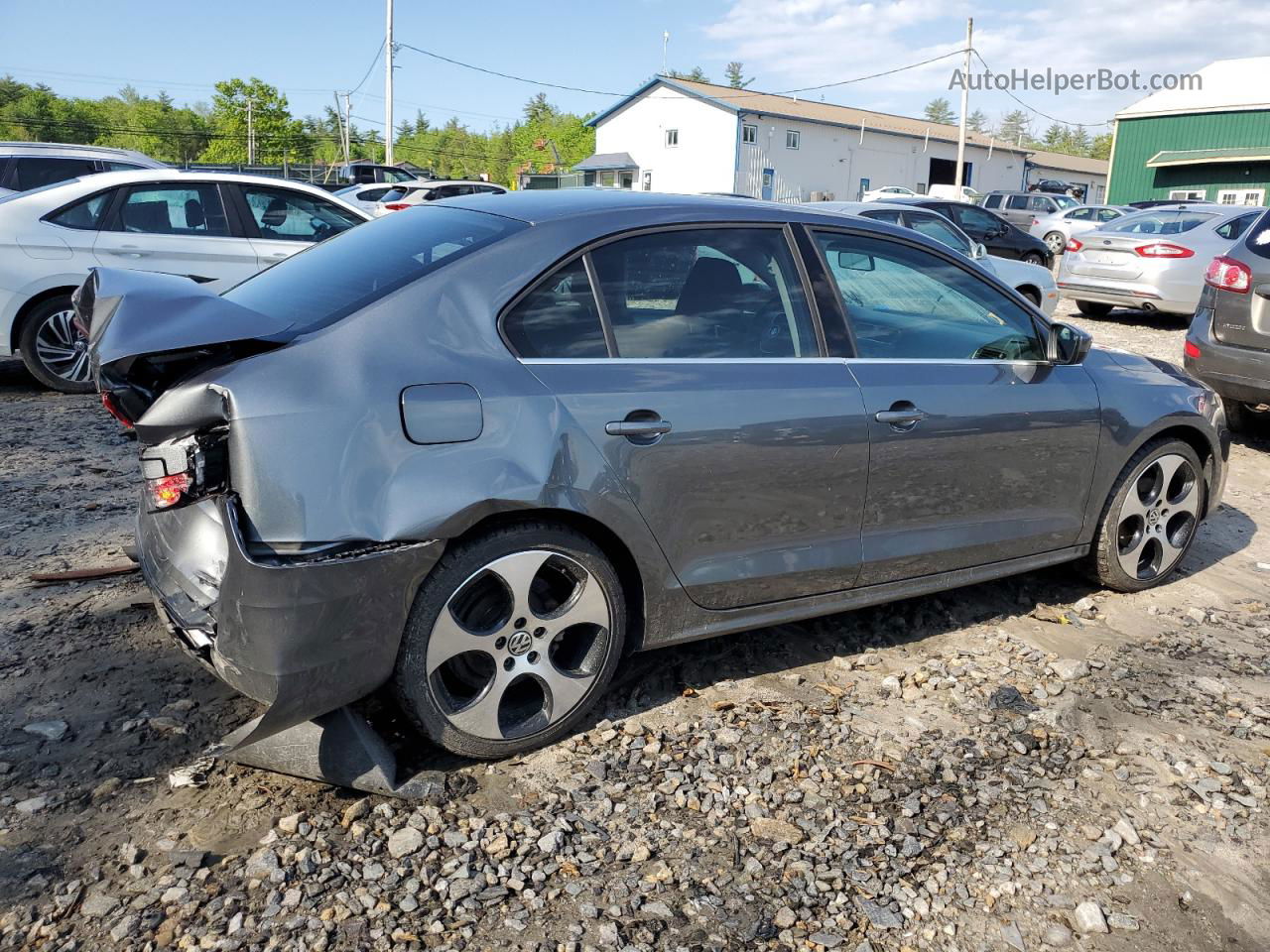 2017 Volkswagen Jetta S Серебряный vin: 3VW167AJ1HM348687