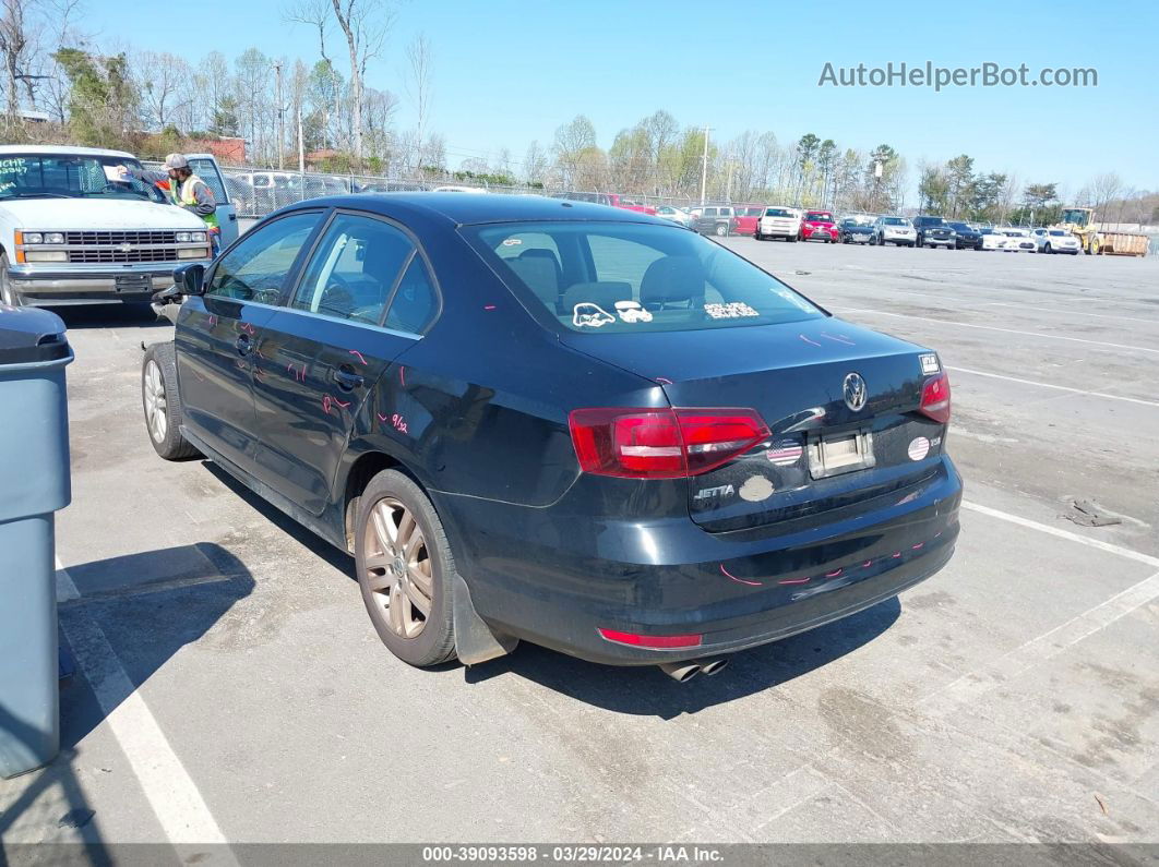 2017 Volkswagen Jetta 1.4t S Black vin: 3VW167AJ1HM376506