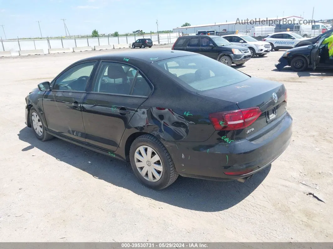 2016 Volkswagen Jetta 1.4t S Black vin: 3VW167AJ2GM247690