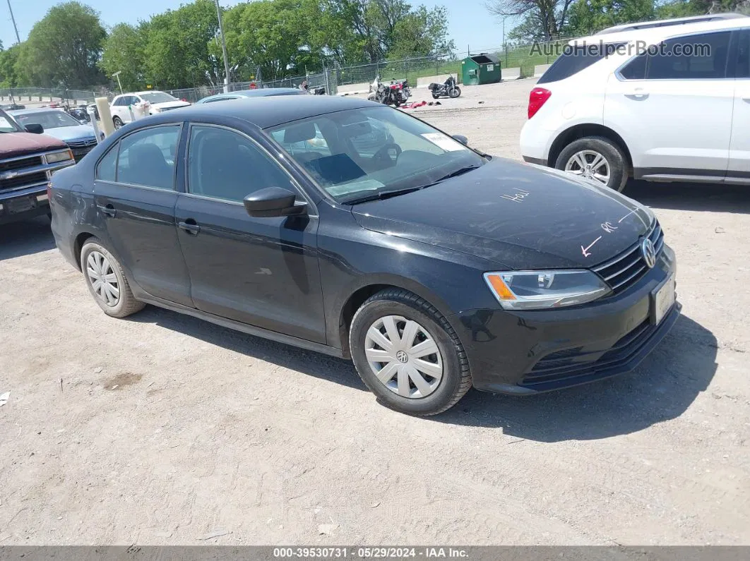 2016 Volkswagen Jetta 1.4t S Black vin: 3VW167AJ2GM247690