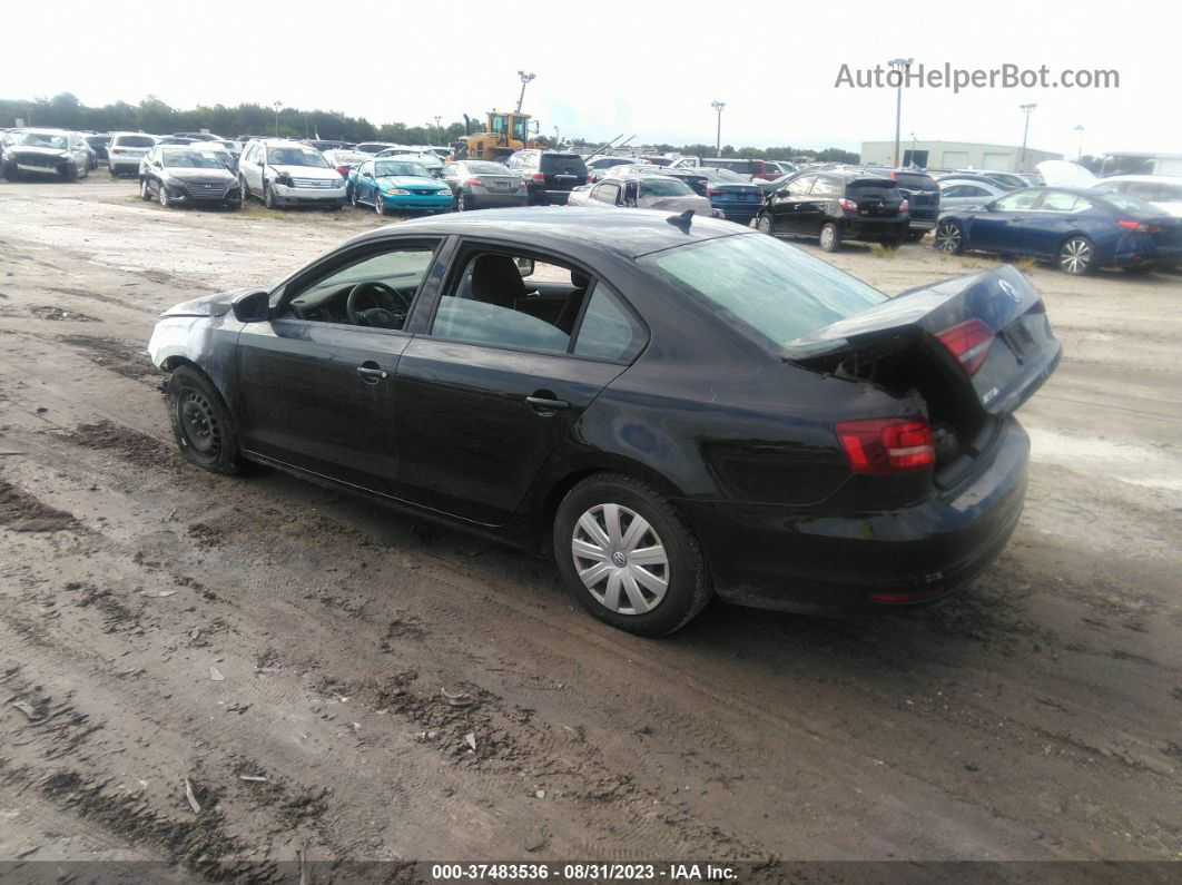 2016 Volkswagen Jetta 1.4t S Black vin: 3VW167AJ2GM288207