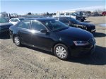 2016 Volkswagen Jetta S Black vin: 3VW167AJ2GM385231