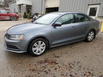 2017 Volkswagen Jetta S Синий vin: 3VW167AJ2HM228820