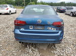 2016 Volkswagen Jetta S Синий vin: 3VW167AJ3GM284134