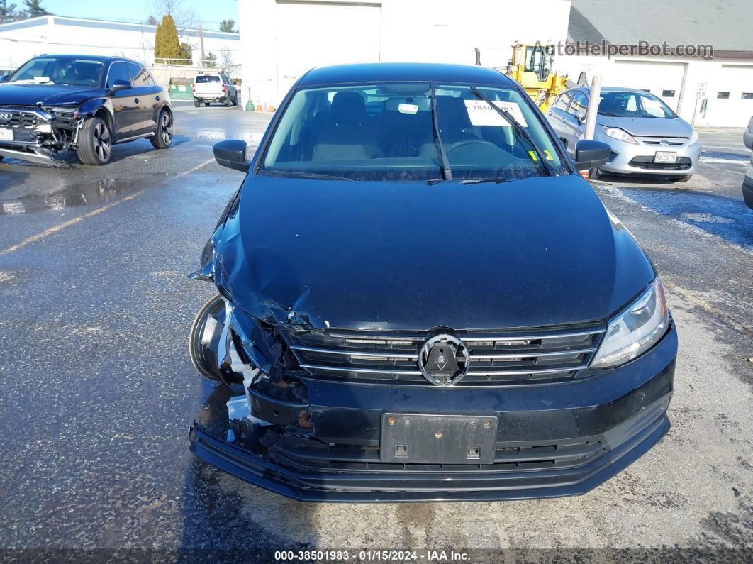 2016 Volkswagen Jetta 1.4t S Black vin: 3VW167AJ3GM380314