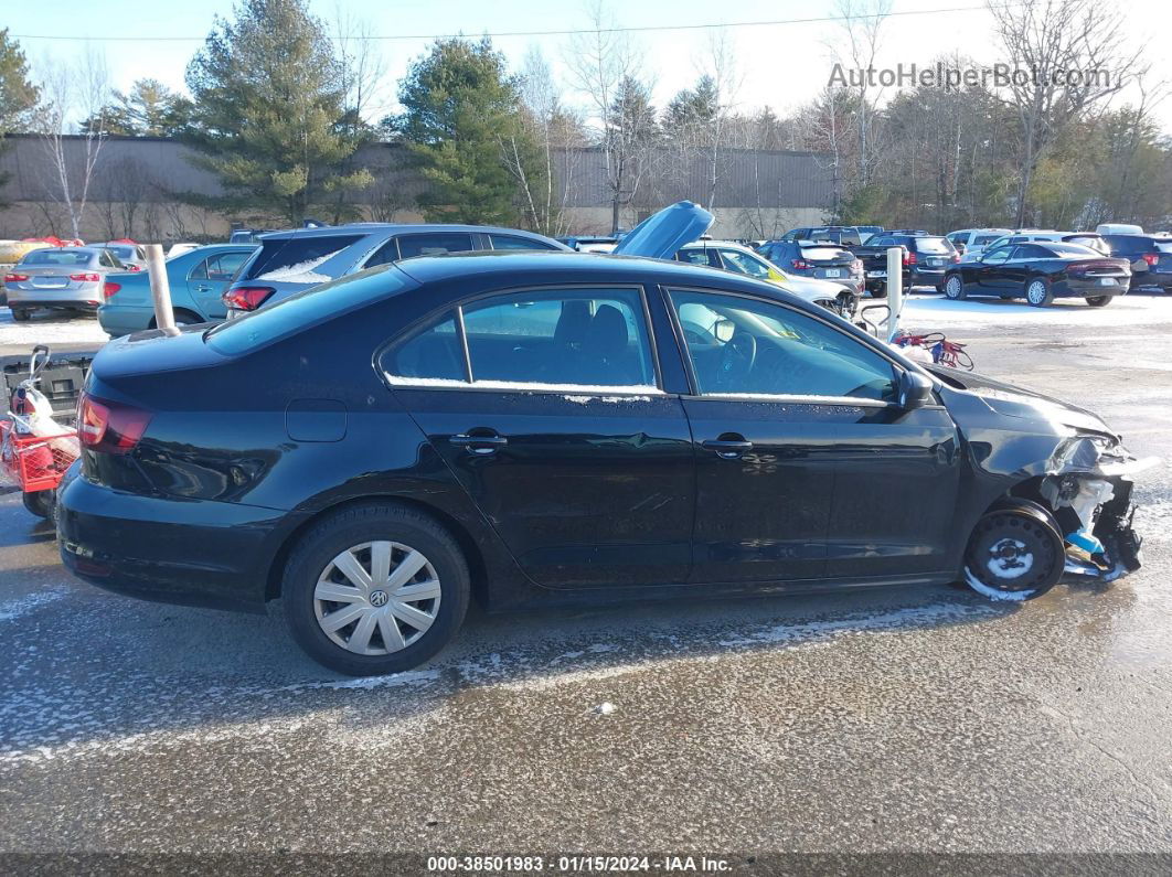 2016 Volkswagen Jetta 1.4t S Black vin: 3VW167AJ3GM380314