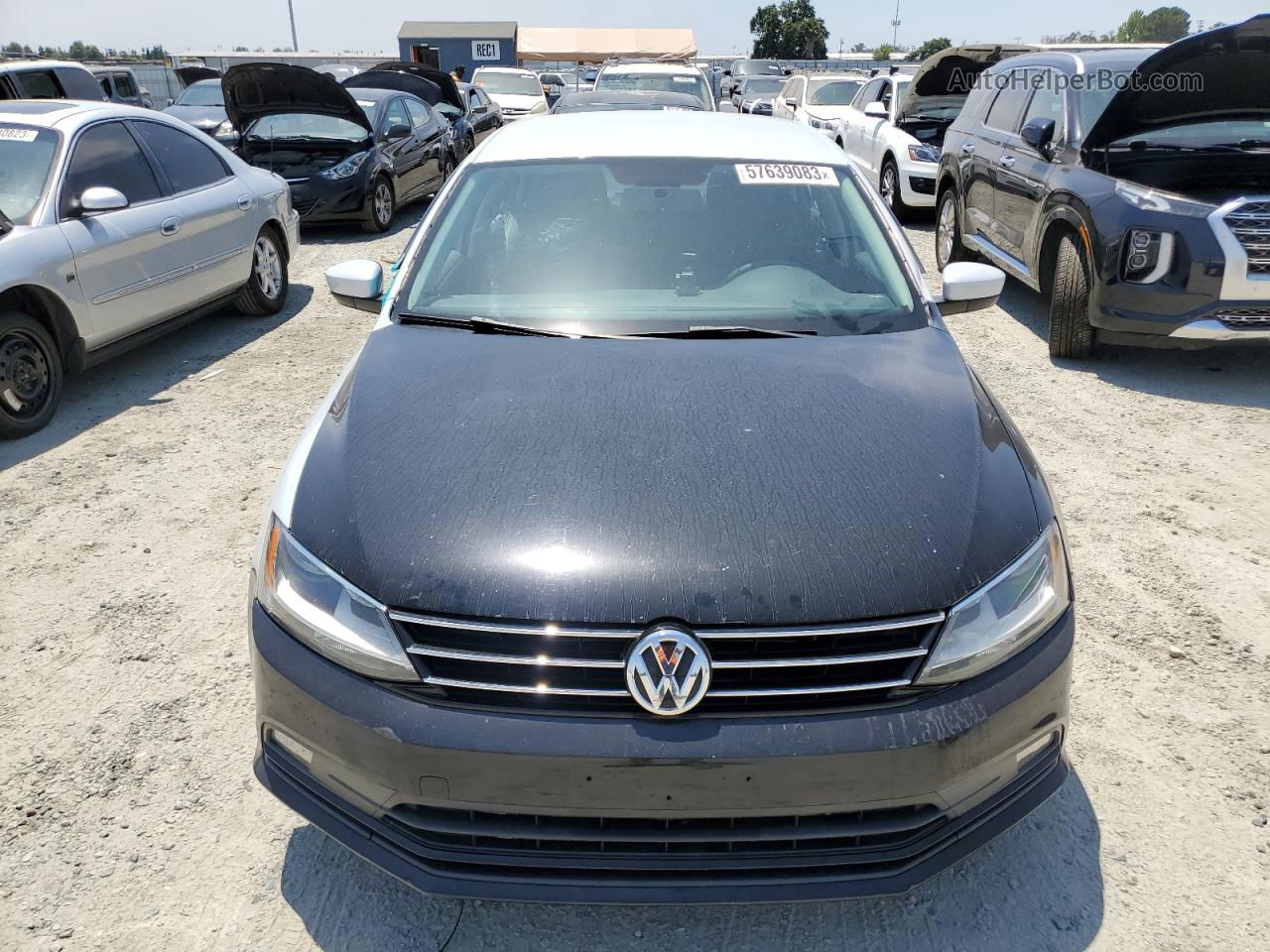 2017 Volkswagen Jetta S White vin: 3VW167AJ3HM320972