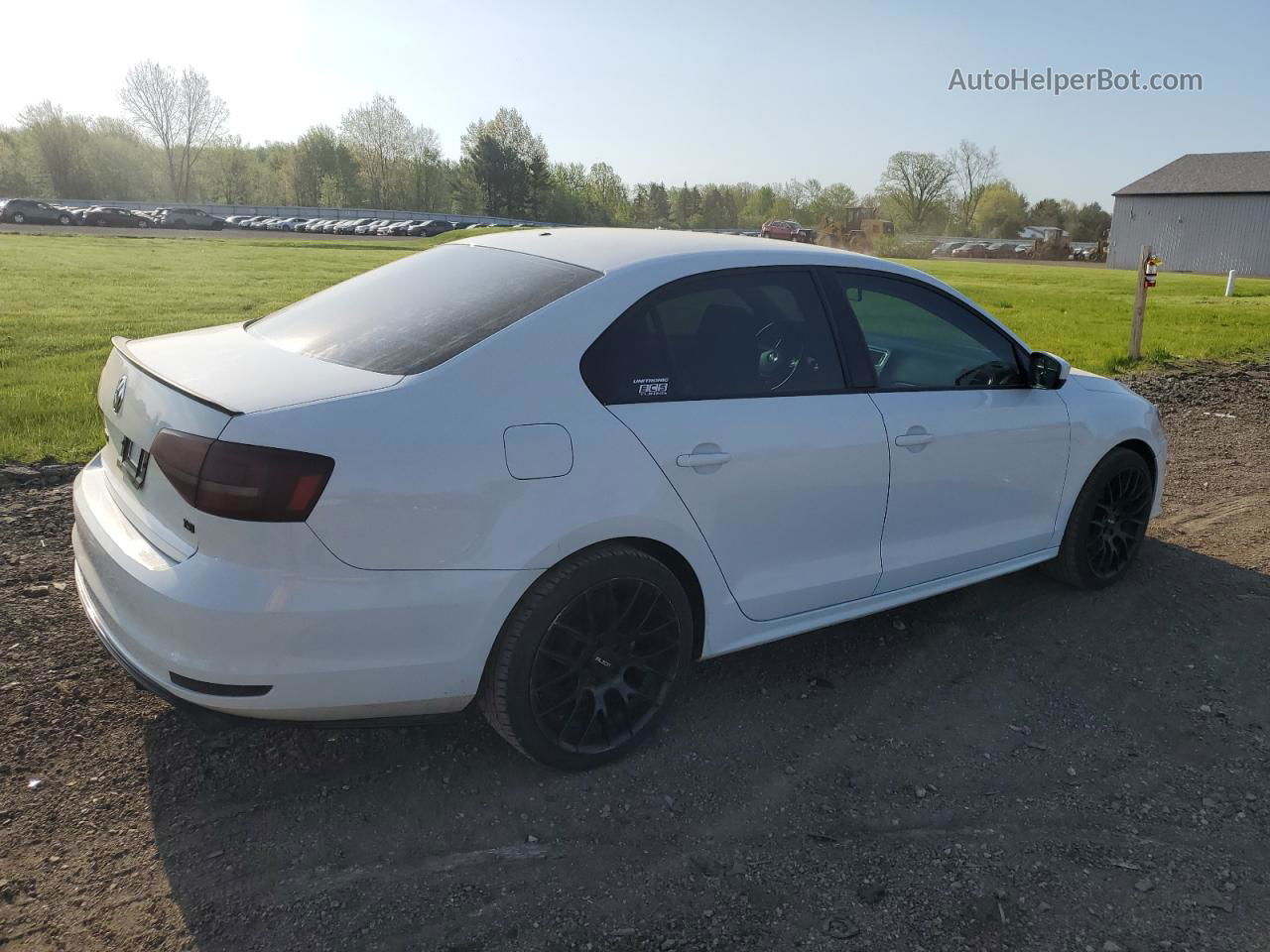 2017 Volkswagen Jetta S White vin: 3VW167AJ3HM380265