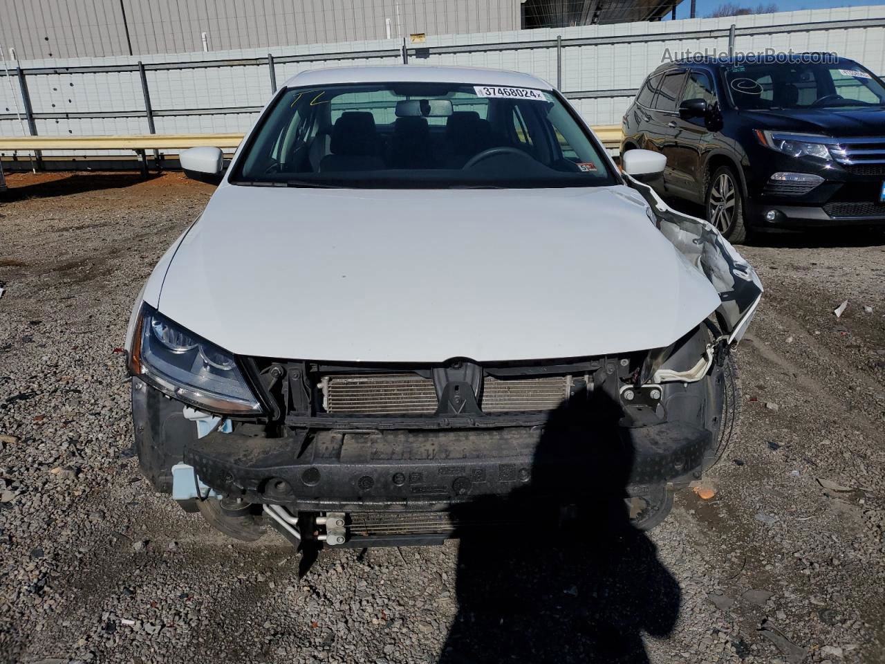 2017 Volkswagen Jetta S White vin: 3VW167AJ4HM398239