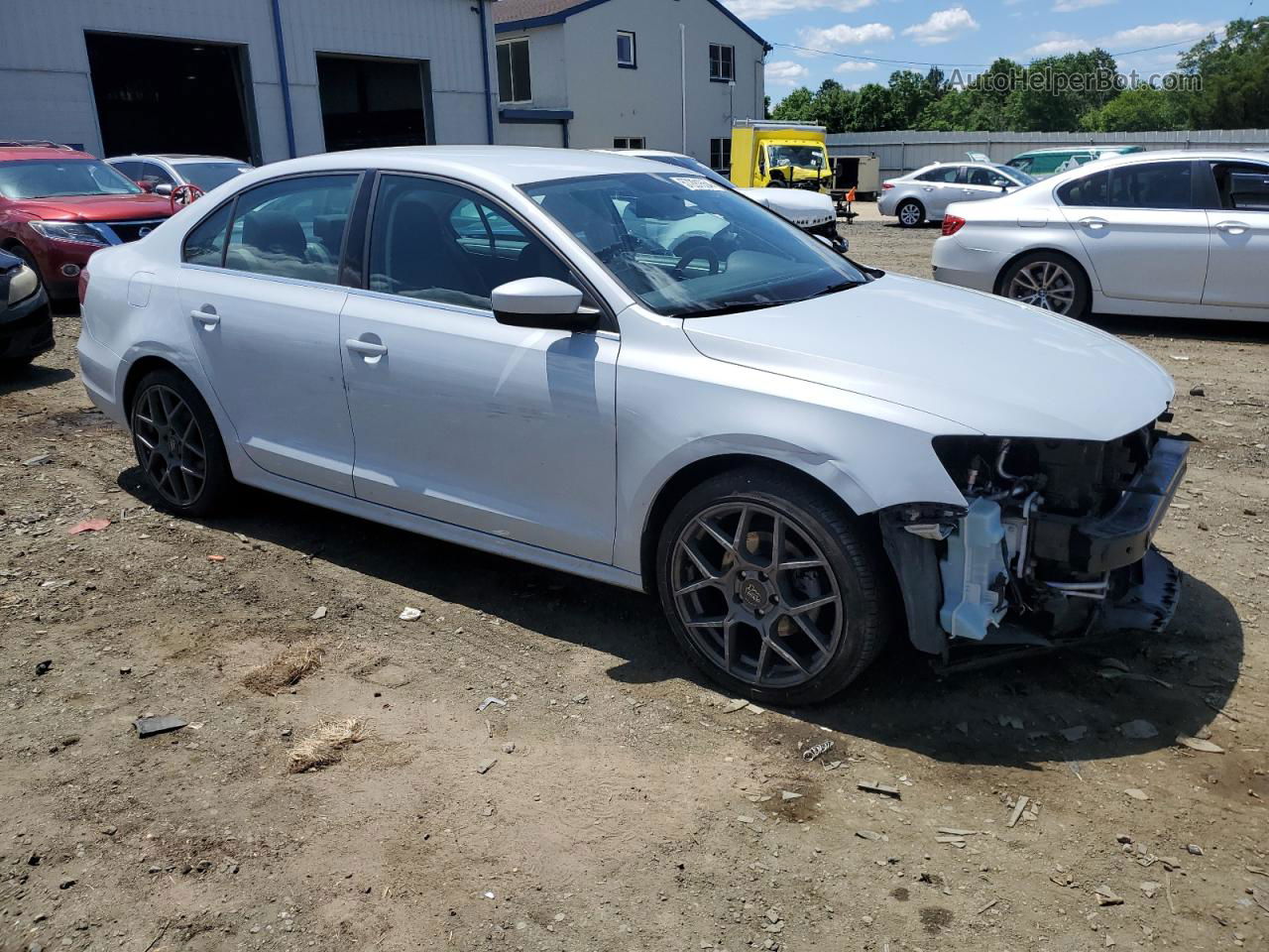 2017 Volkswagen Jetta S White vin: 3VW167AJ4HM405612