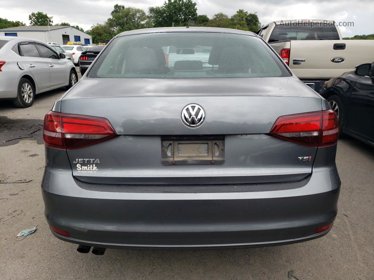 2018 Volkswagen Jetta S Gray vin: 3VW167AJ4JM206906