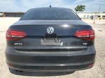 2016 Volkswagen Jetta S Черный vin: 3VW167AJ5GM287052