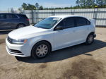 2016 Volkswagen Jetta S White vin: 3VW167AJ5GM354751