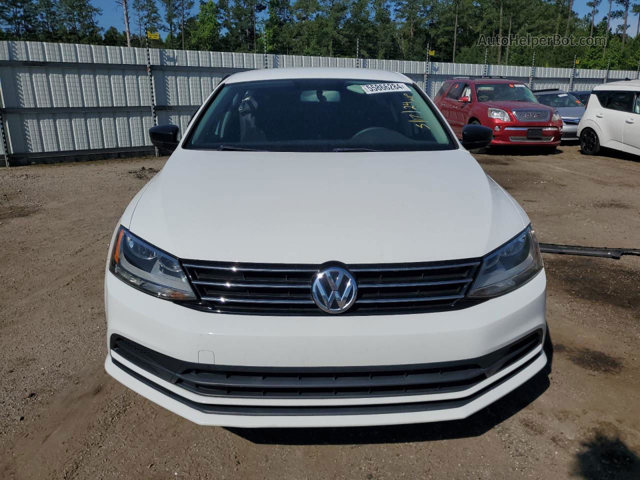 2016 Volkswagen Jetta S White vin: 3VW167AJ5GM354751