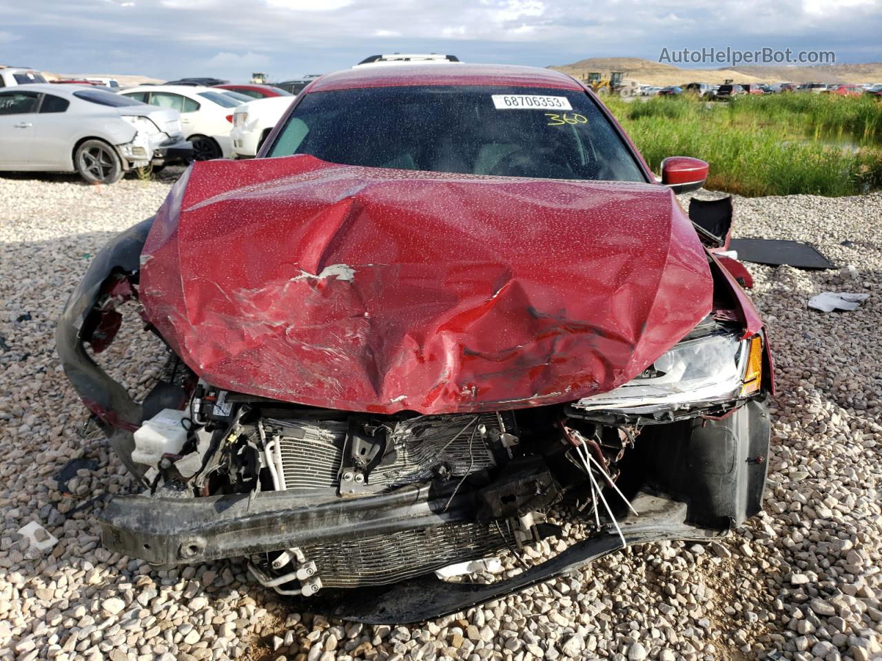 2018 Volkswagen Jetta S Maroon vin: 3VW167AJ5JM220362