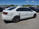 2017 Volkswagen Jetta S White vin: 3VW167AJ6HM414523